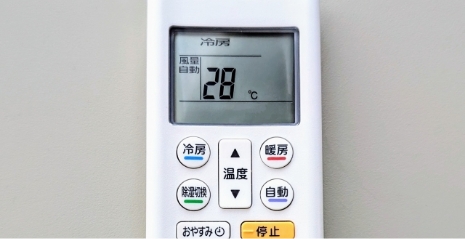 エアコンの温度設定管理